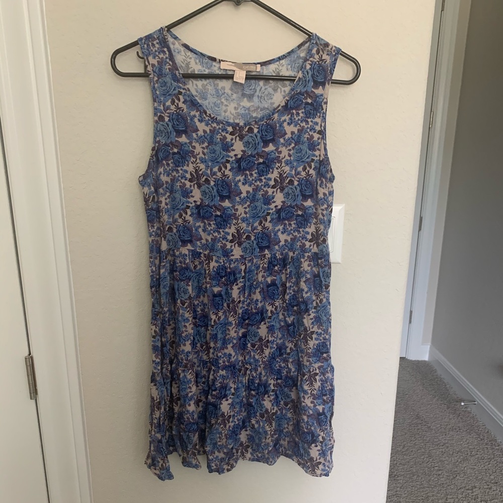 Floral swing dress